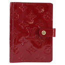 LOUIS VUITTON Vernis Agenda PM Day Planner Pomme D'amour R21016 LV Auth 155789A-13