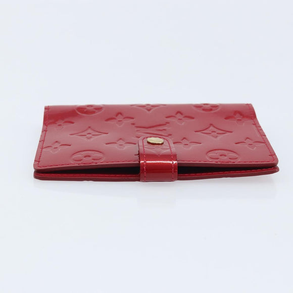 LOUIS VUITTON Vernis Agenda PM Day Planner Pomme D'amour R21016 LV Auth 155789A