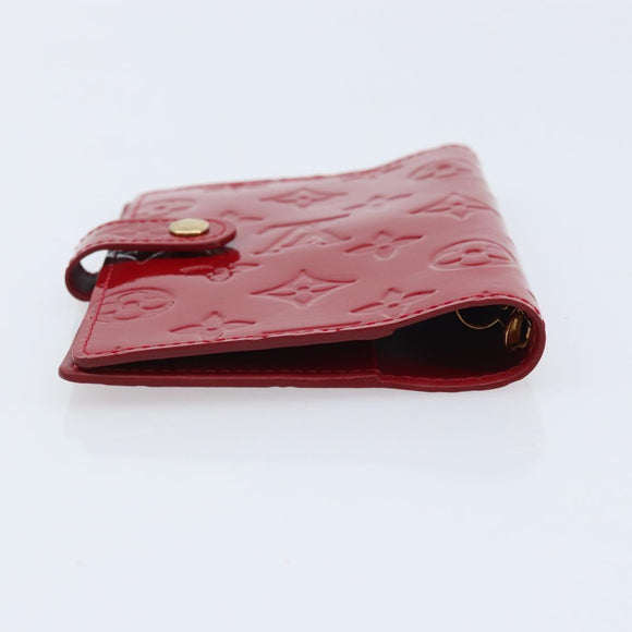 LOUIS VUITTON Vernis Agenda PM Day Planner Pomme D'amour R21016 LV Auth 155789A