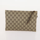 LOUIS VUITTON Saint Laurent Celine Hermes Gucci Bag PVC 7 Set Beige Auth 155795-15