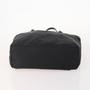 PRADA Tote Bag Nylon Leather 4 Set Black Brown Auth 155801-7