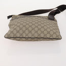 GUCCI GG Canvas Tote Bag PVC 5 Set Red Beige Navy Auth 155802-15