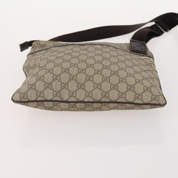 GUCCI GG Canvas Tote Bag PVC 5 Set Red Beige Navy Auth 155802