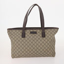 GUCCI GG Canvas Tote Bag PVC 5 Set Red Beige Navy Auth 155802-7
