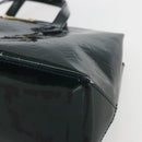 LOUIS VUITTON Monogram Vernis Wilshire PM Bag Blue Infini M91451 LV Auth 155900-9