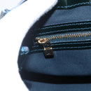 LOUIS VUITTON Monogram Vernis Wilshire PM Bag Blue Infini M91451 LV Auth 155900-18