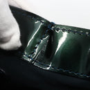 LOUIS VUITTON Monogram Vernis Wilshire PM Bag Blue Infini M91451 LV Auth 155900-12