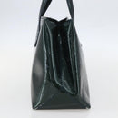 LOUIS VUITTON Monogram Vernis Wilshire PM Bag Blue Infini M91451 LV Auth 155900-3