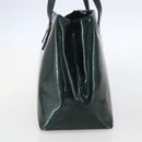 LOUIS VUITTON Monogram Vernis Wilshire PM Bag Blue Infini M91451 LV Auth 155900-4