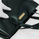 LOUIS VUITTON Monogram Vernis Wilshire PM Bag Blue Infini M91451 LV Auth 155900-6