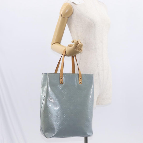 LOUIS VUITTON Monogram Vernis Reade MM Hand Bag Lavande M91226 LV Auth 155901