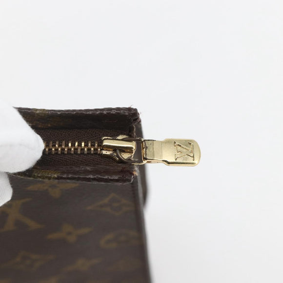LOUIS VUITTON Monogram Poche Toilette 26 Pouch M47542 LV Auth 155904