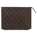 LOUIS VUITTON Monogram Poche Toilette 26 Pouch M47542 LV Auth 155904-13