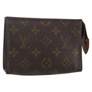 LOUIS VUITTON Monogram Poche Toilette 15 Pouch M47546 LV Auth 155905-1