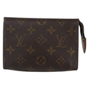 LOUIS VUITTON Monogram Poche Toilette 15 Pouch M47546 LV Auth 155905-13