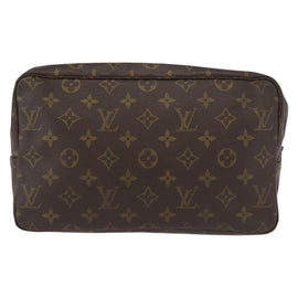 LOUIS VUITTON Monogram Trousse Toilette 28 Clutch Bag M47522 LV Auth 155906 - 0