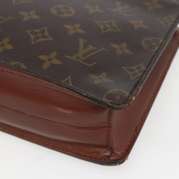 LOUIS VUITTON Monogram Pochette Homme Clutch Bag M51795 LV Auth 155907