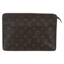 LOUIS VUITTON Monogram Pochette Homme Clutch Bag M51795 LV Auth 155907-13