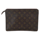 LOUIS VUITTON Monogram Pochette Homme Clutch Bag M51795 LV Auth 155907-2