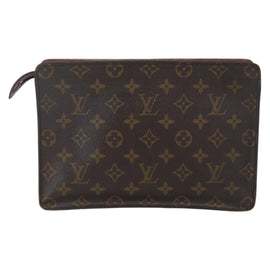 LOUIS VUITTON Monogram Pochette Homme Clutch Bag M51795 LV Auth 155907 - 0