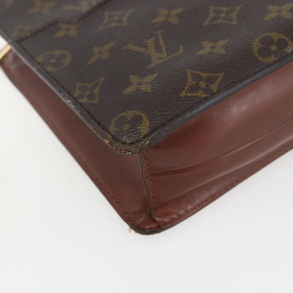 LOUIS VUITTON Monogram Pochette Homme Clutch Bag M51795 LV Auth 155907