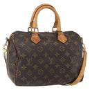LOUIS VUITTON Monogram Speedy Bandouliere 25 Hand Bag 2way M45948 LV Auth 155911-1
