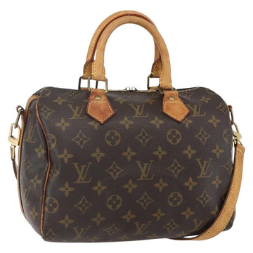 LOUIS VUITTON Monogram Speedy Bandouliere 25 Hand Bag 2way M45948 LV Auth 155911