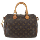 LOUIS VUITTON Monogram Speedy Bandouliere 25 Hand Bag 2way M45948 LV Auth 155911-2