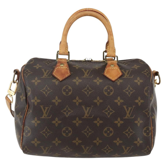LOUIS VUITTON Monogram Speedy Bandouliere 25 Hand Bag 2way M45948 LV Auth 155911