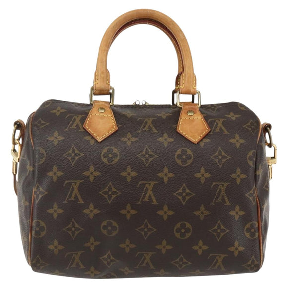 LOUIS VUITTON Monogram Speedy Bandouliere 25 Hand Bag 2way M45948 LV Auth 155911