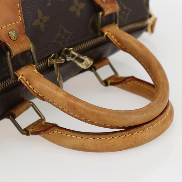 LOUIS VUITTON Monogram Speedy Bandouliere 25 Hand Bag 2way M45948 LV Auth 155911