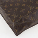 LOUIS VUITTON Monogram Sac Plat Hand Bag M51140 LV Auth 155912-16