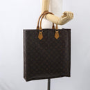 LOUIS VUITTON Monogram Sac Plat Hand Bag M51140 LV Auth 155912-19