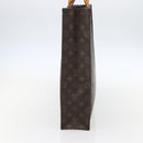 LOUIS VUITTON Monogram Sac Plat Hand Bag M51140 LV Auth 155912-3