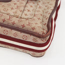 LOUIS VUITTON Monogram Mini Besace Mary Kate Shoulder Bag Red M92321 Auth 155914-9