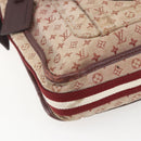 LOUIS VUITTON Monogram Mini Besace Mary Kate Shoulder Bag Red M92321 Auth 155914-14