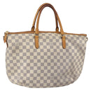 LOUIS VUITTON Damier Azur Riviera MM Hand Bag 2way N48252 LV Auth 155915-1