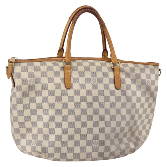 LOUIS VUITTON Damier Azur Riviera MM Hand Bag 2way N48252 LV Auth 155915