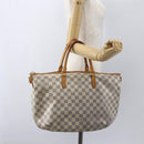 LOUIS VUITTON Damier Azur Riviera MM Hand Bag 2way N48252 LV Auth 155915-22