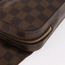 LOUIS VUITTON Damier Ebene Geronimos Shoulder Bag N51994 LV Auth 155916-15