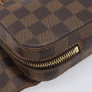 LOUIS VUITTON Damier Ebene Geronimos Shoulder Bag N51994 LV Auth 155916-16