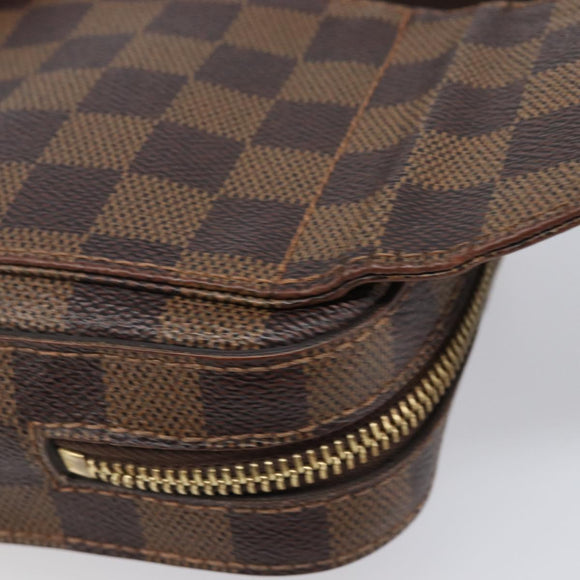 LOUIS VUITTON Damier Ebene Geronimos Shoulder Bag N51994 LV Auth 155916