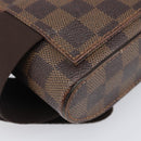 LOUIS VUITTON Damier Ebene Geronimos Shoulder Bag N51994 LV Auth 155916-18