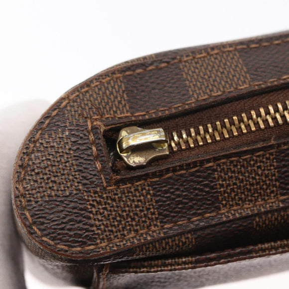LOUIS VUITTON Damier Ebene Geronimos Shoulder Bag N51994 LV Auth 155916
