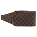 LOUIS VUITTON Damier Ebene Geronimos Shoulder Bag N51994 LV Auth 155916-1