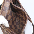 LOUIS VUITTON Damier Ebene Geronimos Shoulder Bag N51994 LV Auth 155916-22