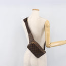 LOUIS VUITTON Damier Ebene Geronimos Shoulder Bag N51994 LV Auth 155916-25