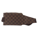 LOUIS VUITTON Damier Ebene Geronimos Shoulder Bag N51994 LV Auth 155916-2