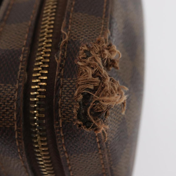 LOUIS VUITTON Damier Ebene Geronimos Shoulder Bag N51994 LV Auth 155916