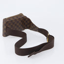 LOUIS VUITTON Damier Ebene Geronimos Shoulder Bag N51994 LV Auth 155916-8